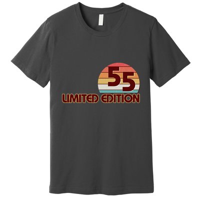 Limited Edition 1955 Retro Sun 70th Birthday Premium T-Shirt