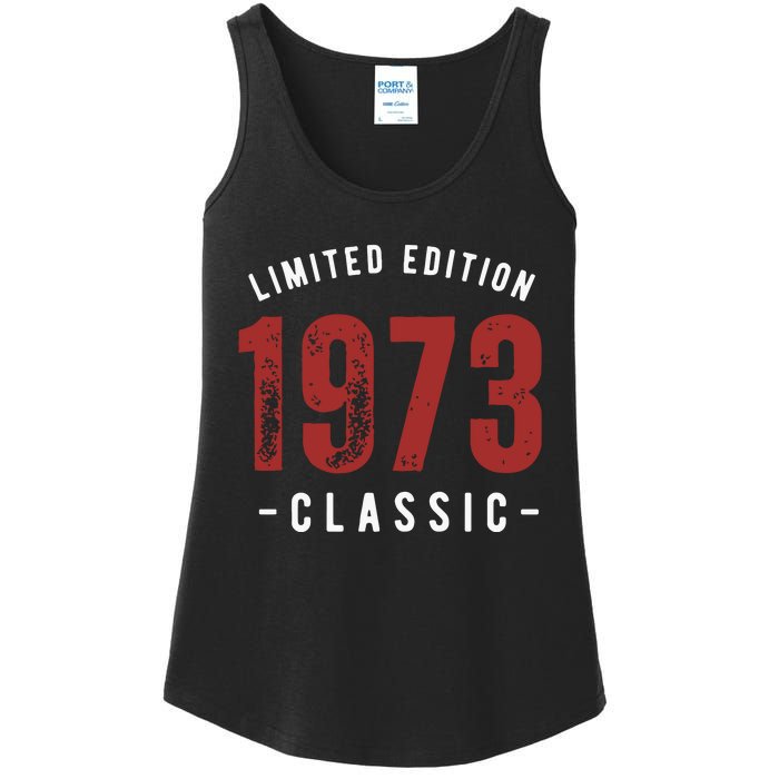 Limited Edition 1973 50th Birthday Ladies Essential Tank