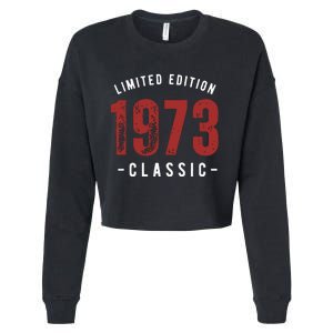 Limited Edition 1973 50th Birthday Cropped Pullover Crew