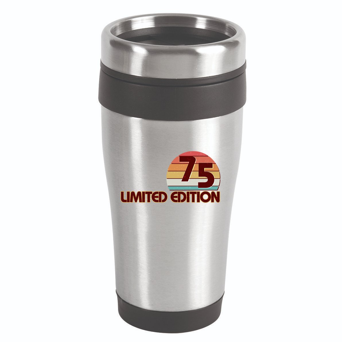 Limited Edition 1975 Retro Sun 50th Birthday 16oz Travel Tumbler