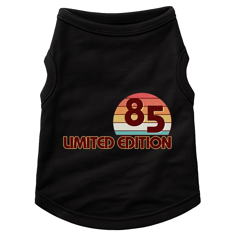Limited Edition 1985 Retro Sun 40th Birthday Doggie Tank