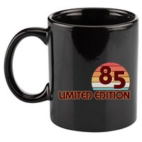 Limited Edition 1985 Retro Sun 40th Birthday 11oz C Handle Ceramic Mug