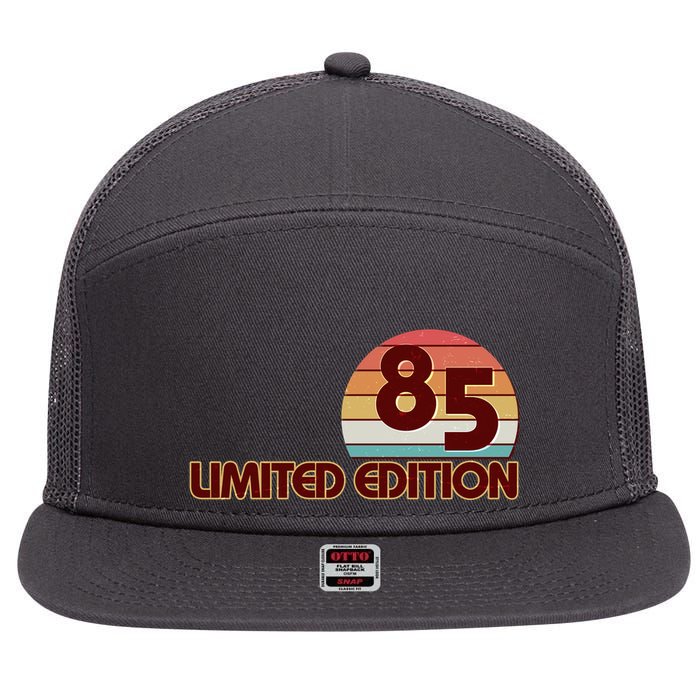Limited Edition 1985 Retro Sun 40th Birthday 7 Panel Mesh Trucker Snapback Hat