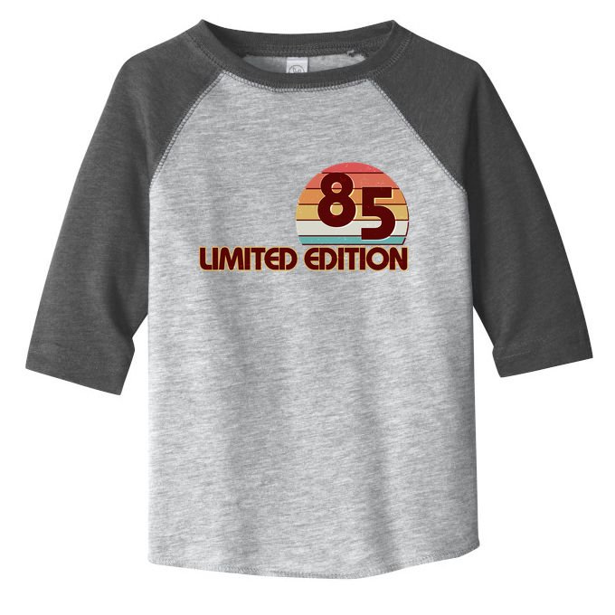 Limited Edition 1985 Retro Sun 40th Birthday Toddler Fine Jersey T-Shirt