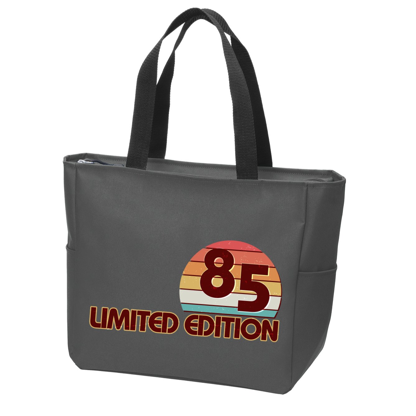 Limited Edition 1985 Retro Sun 40th Birthday Zip Tote Bag