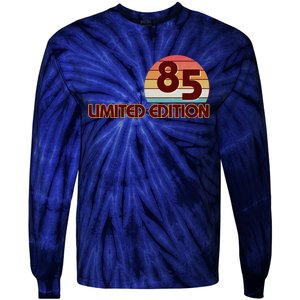 Limited Edition 1985 Retro Sun 40th Birthday Tie-Dye Long Sleeve Shirt