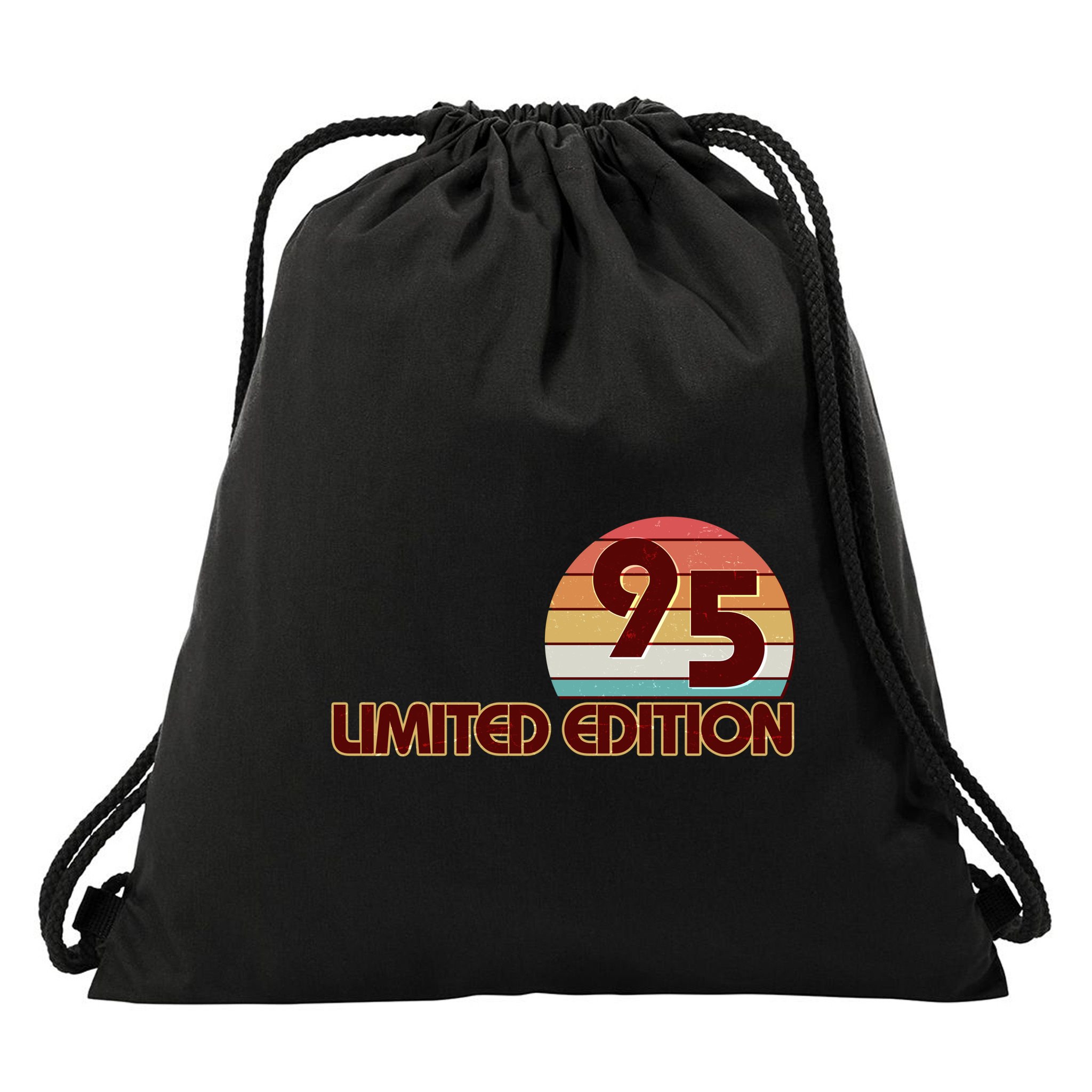 Limited Edition 1995 Retro Sun 30th Birthday Drawstring Bag