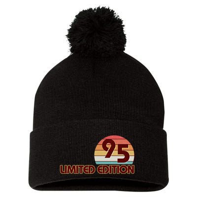 Limited Edition 1995 Retro Sun 30th Birthday Pom Pom 12in Knit Beanie