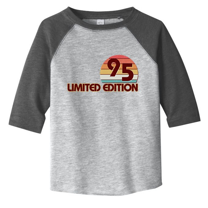 Limited Edition 1995 Retro Sun 30th Birthday Toddler Fine Jersey T-Shirt
