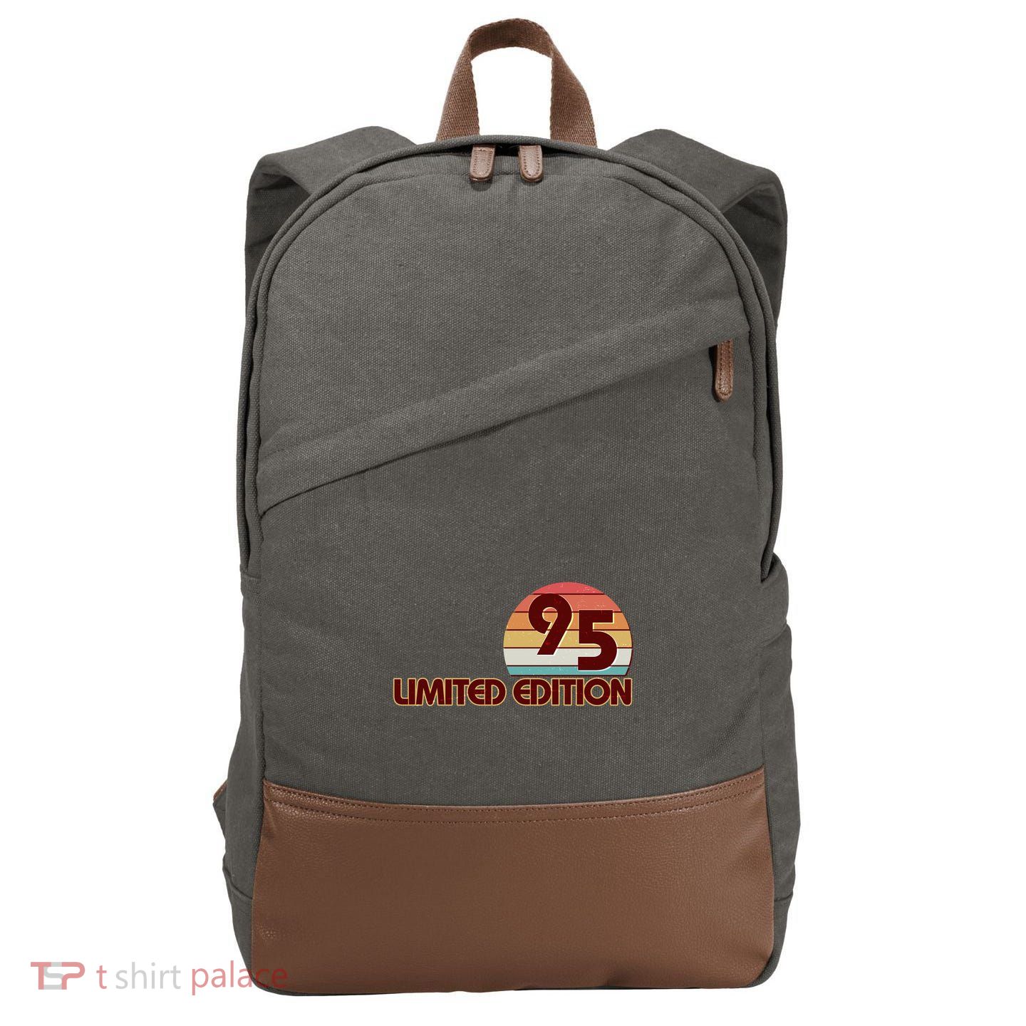 Limited Edition 1995 Retro Sun 30th Birthday Cotton Canvas Backpack