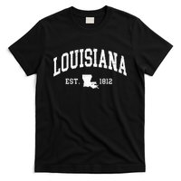 Louisiana Est. 1812 Distressed Worn Design Classic T-Shirt