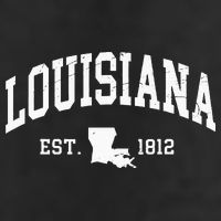 Louisiana Est. 1812 Distressed Worn Design Classic Beanie