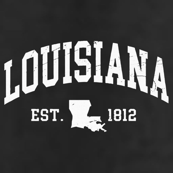 Louisiana Est. 1812 Distressed Worn Design Classic Beanie