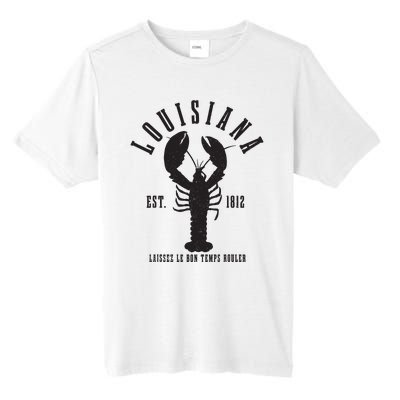 Louisiana Est 1812 Laissez Le Bon Temps Rouler Crawfish Tall Fusion ChromaSoft Performance T-Shirt