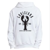 Louisiana Est 1812 Laissez Le Bon Temps Rouler Crawfish Urban Pullover Hoodie