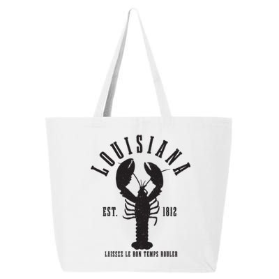 Louisiana Est 1812 Laissez Le Bon Temps Rouler Crawfish 25L Jumbo Tote