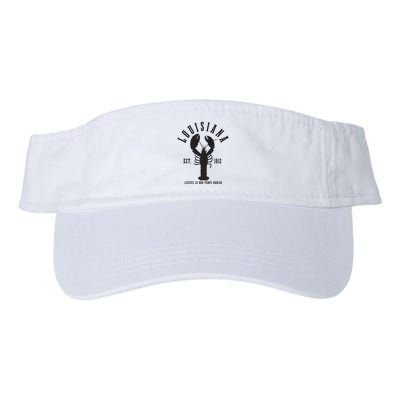 Louisiana Est 1812 Laissez Le Bon Temps Rouler Crawfish Visor