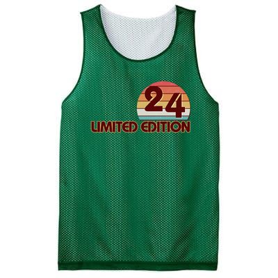 Limited Edition 1924 Retro Sun 100th Birthday Mesh Reversible Basketball Jersey Tank