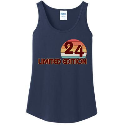 Limited Edition 1924 Retro Sun 100th Birthday Ladies Essential Tank