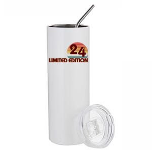 Limited Edition 1924 Retro Sun 100th Birthday Stainless Steel Tumbler