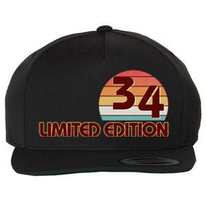 Limited Edition 1934 Retro Sun 90th Birthday Wool Snapback Cap