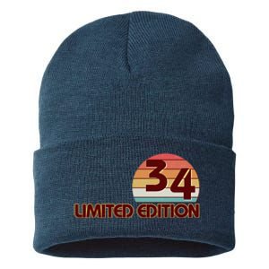 Limited Edition 1934 Retro Sun 90th Birthday Sustainable Knit Beanie