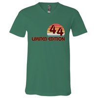 Limited Edition 1944 Retro Sun 80th Birthday V-Neck T-Shirt