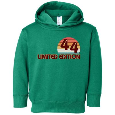 Limited Edition 1944 Retro Sun 80th Birthday Toddler Hoodie