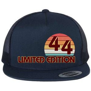 Limited Edition 1944 Retro Sun 80th Birthday Flat Bill Trucker Hat