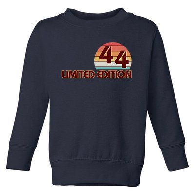 Limited Edition 1944 Retro Sun 80th Birthday Toddler Sweatshirt