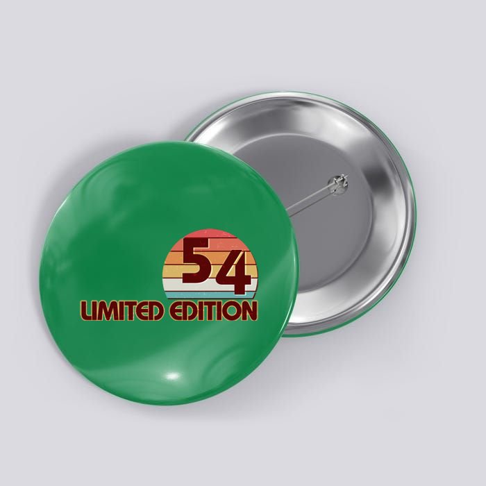 Limited Edition 1954 Retro Sun 70th Birthday Button