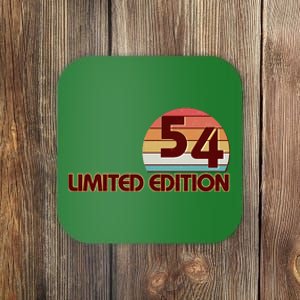 Limited Edition 1954 Retro Sun 70th Birthday Coaster