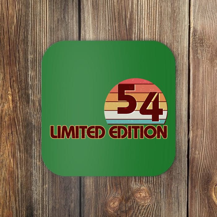 Limited Edition 1954 Retro Sun 70th Birthday Coaster