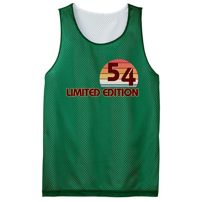 Limited Edition 1954 Retro Sun 70th Birthday Mesh Reversible Basketball Jersey Tank