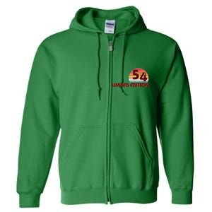 Limited Edition 1954 Retro Sun 70th Birthday Full Zip Hoodie