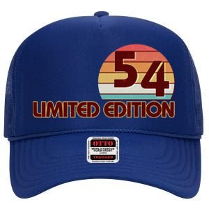 Limited Edition 1954 Retro Sun 70th Birthday High Crown Mesh Back Trucker Hat