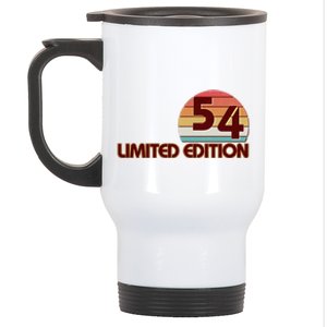 Limited Edition 1954 Retro Sun 70th Birthday Stainless Steel Travel Mug