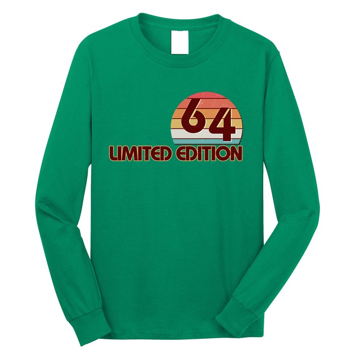 Limited Edition 1964 Retro Sun 60th Birthday Long Sleeve Shirt