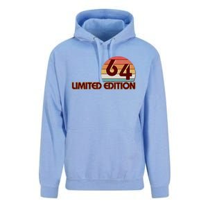 Limited Edition 1964 Retro Sun 60th Birthday Unisex Surf Hoodie