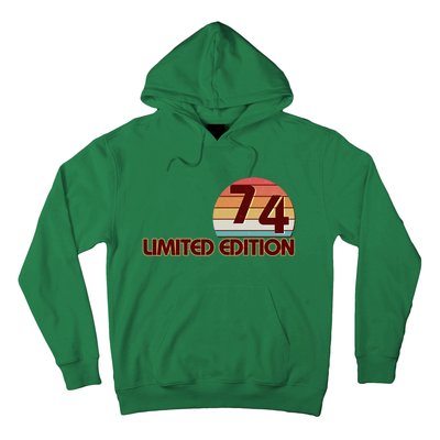 Limited Edition 1974 Retro Sun 50th Birthday Hoodie