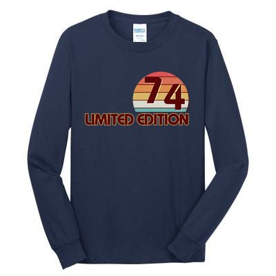 Limited Edition 1974 Retro Sun 50th Birthday Tall Long Sleeve T-Shirt