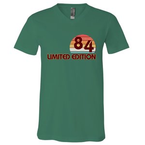 Limited Edition 1984 Retro Sun 40th Birthday V-Neck T-Shirt