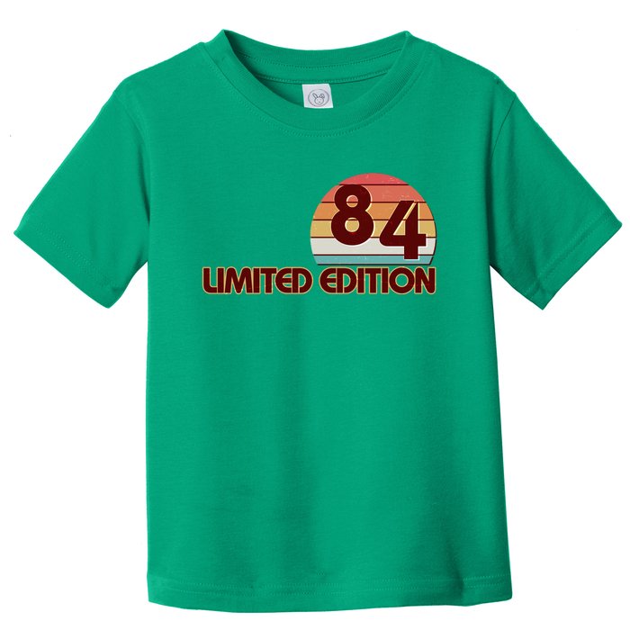 Limited Edition 1984 Retro Sun 40th Birthday Toddler T-Shirt