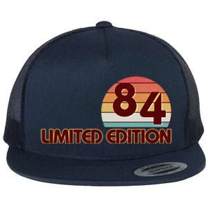 Limited Edition 1984 Retro Sun 40th Birthday Flat Bill Trucker Hat