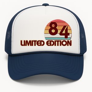 Limited Edition 1984 Retro Sun 40th Birthday Trucker Hat