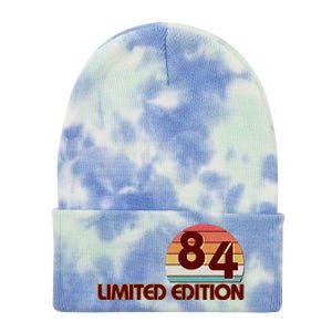 Limited Edition 1984 Retro Sun 40th Birthday Tie Dye 12in Knit Beanie