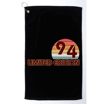 Limited Edition 1994 Retro Sun 30th Birthday Platinum Collection Golf Towel