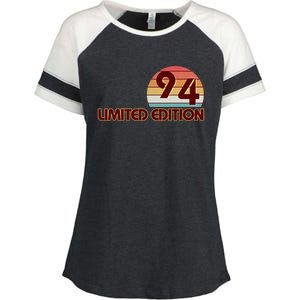 Limited Edition 1994 Retro Sun 30th Birthday Enza Ladies Jersey Colorblock Tee