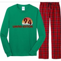 Limited Edition 1994 Retro Sun 30th Birthday Long Sleeve Pajama Set