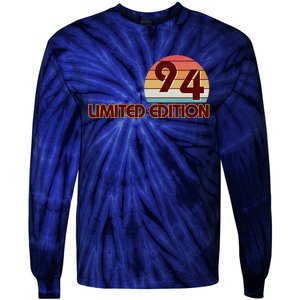 Limited Edition 1994 Retro Sun 30th Birthday Tie-Dye Long Sleeve Shirt